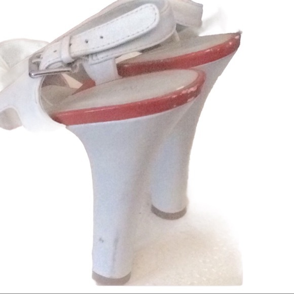 FREE IN U BUNDLE Orange/cream shoesSIZE 8.5 - Picture 8 of 9